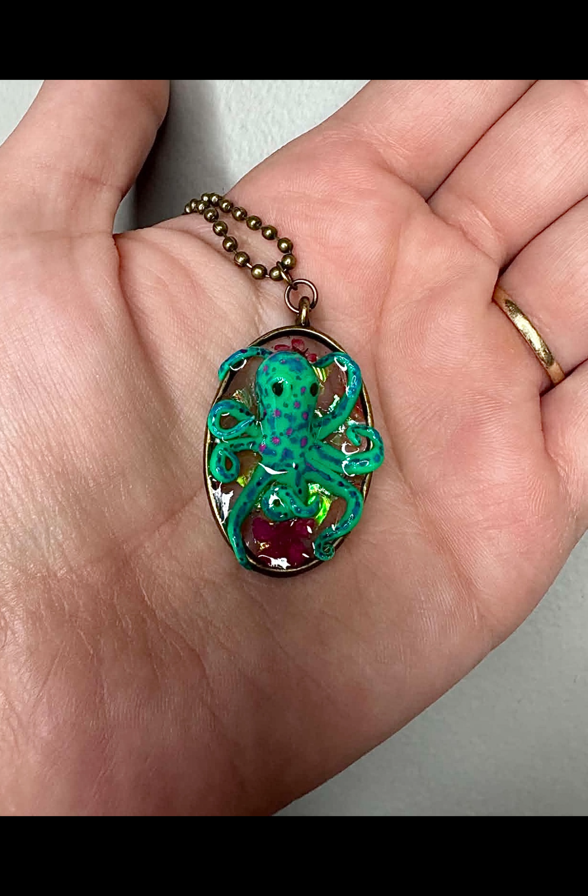 Tidal Treasure Octopus Necklace🌊✨