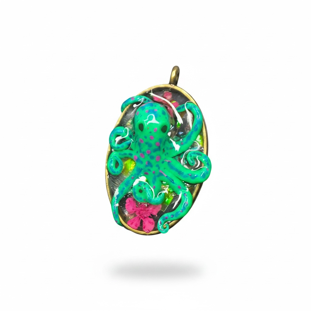 Tidal Treasure Octopus Necklace🌊✨