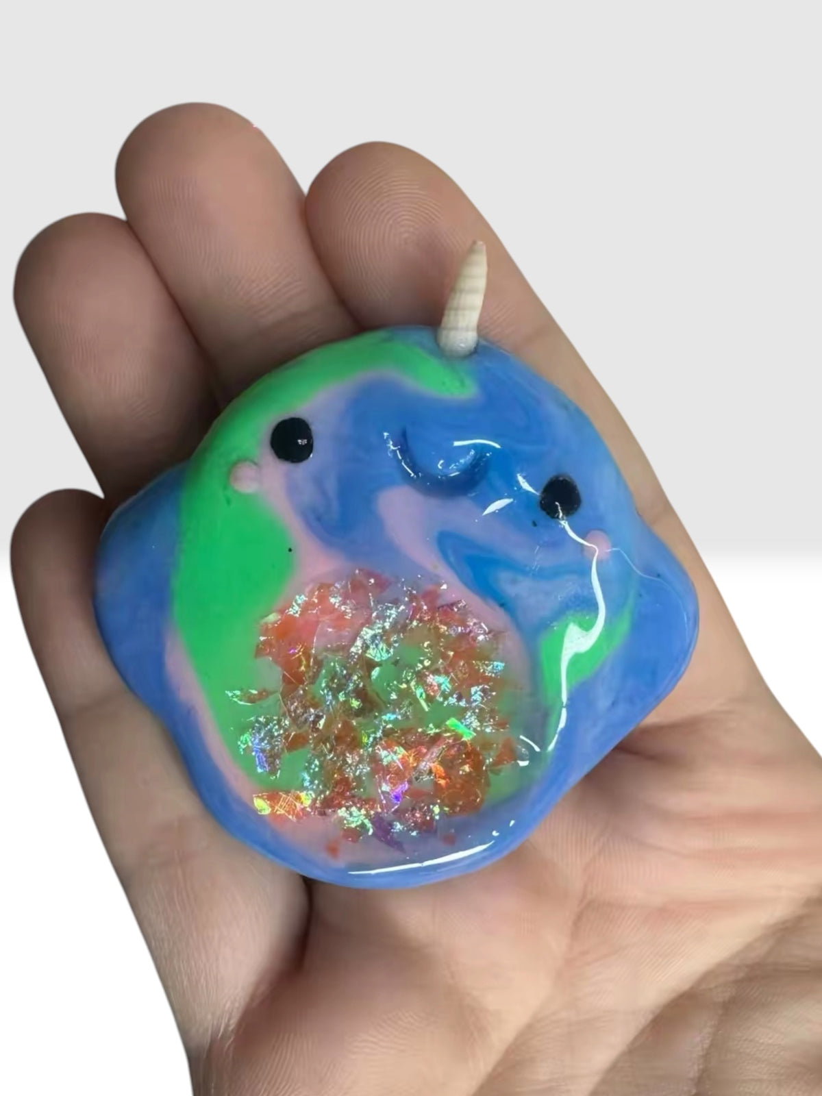 Aurora the Narwhal - Worry Stone ✨