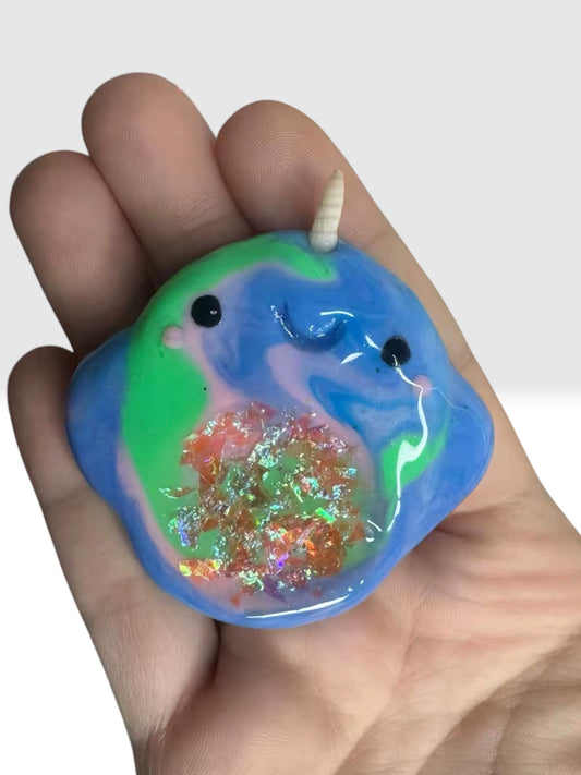 Aurora the Narwhal - Worry Stone ✨