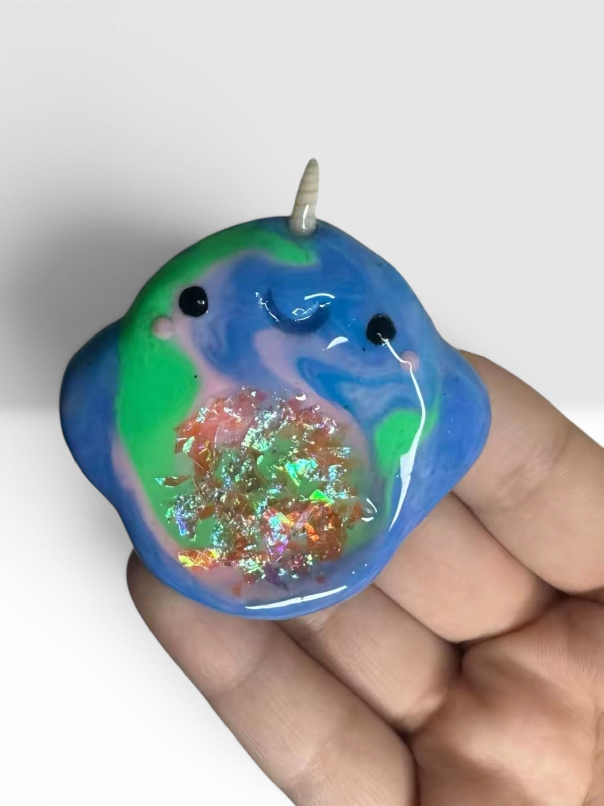 Aurora the Narwhal - Worry Stone ✨